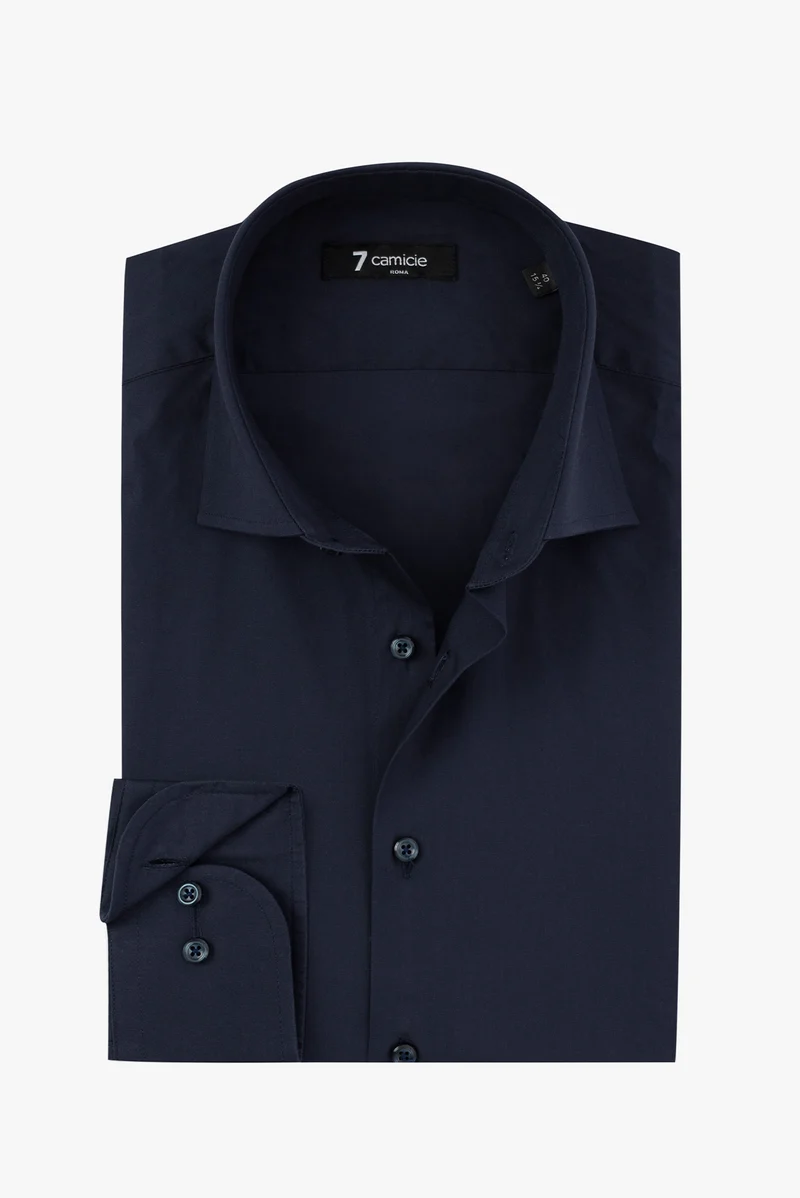 Firenze Formal Poplin Men’s Shirt Blue