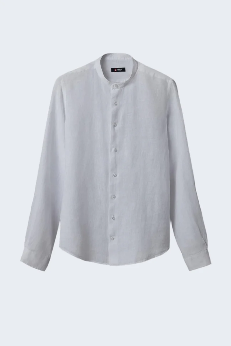 Caravaggio Linen Men’s Shirt White